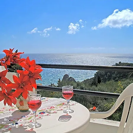 Pool With Panoramic Sea View - Pelekas Beach, Corfu 4*
