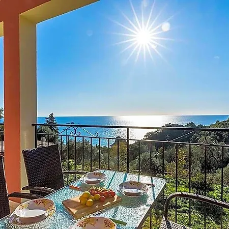 Hotell Pool With Panoramic Sea View - Pelekas Beach, Corfu Corfu (city)