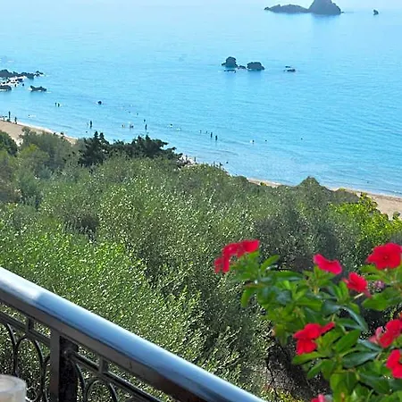 Hotell Pool With Panoramic Sea View - Pelekas Beach, Corfu